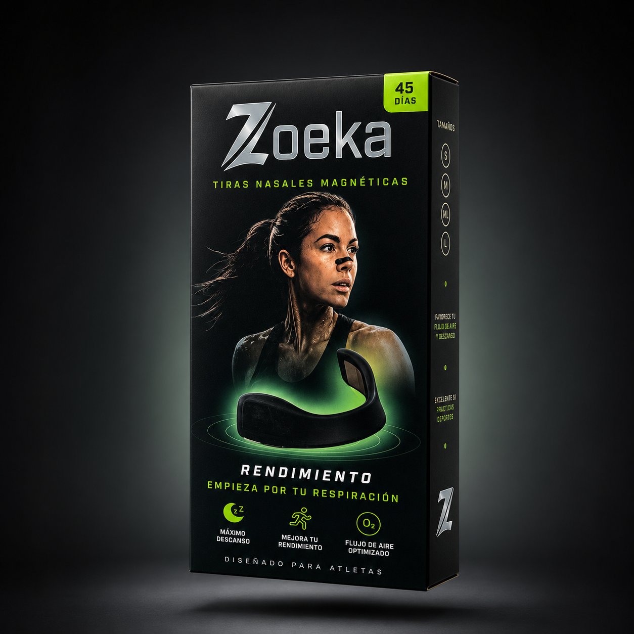 ZOEKA  — Tiras nasales magnéticas